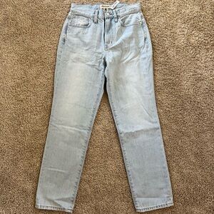 Madewell Perfect Vintage Light Wash Jeans